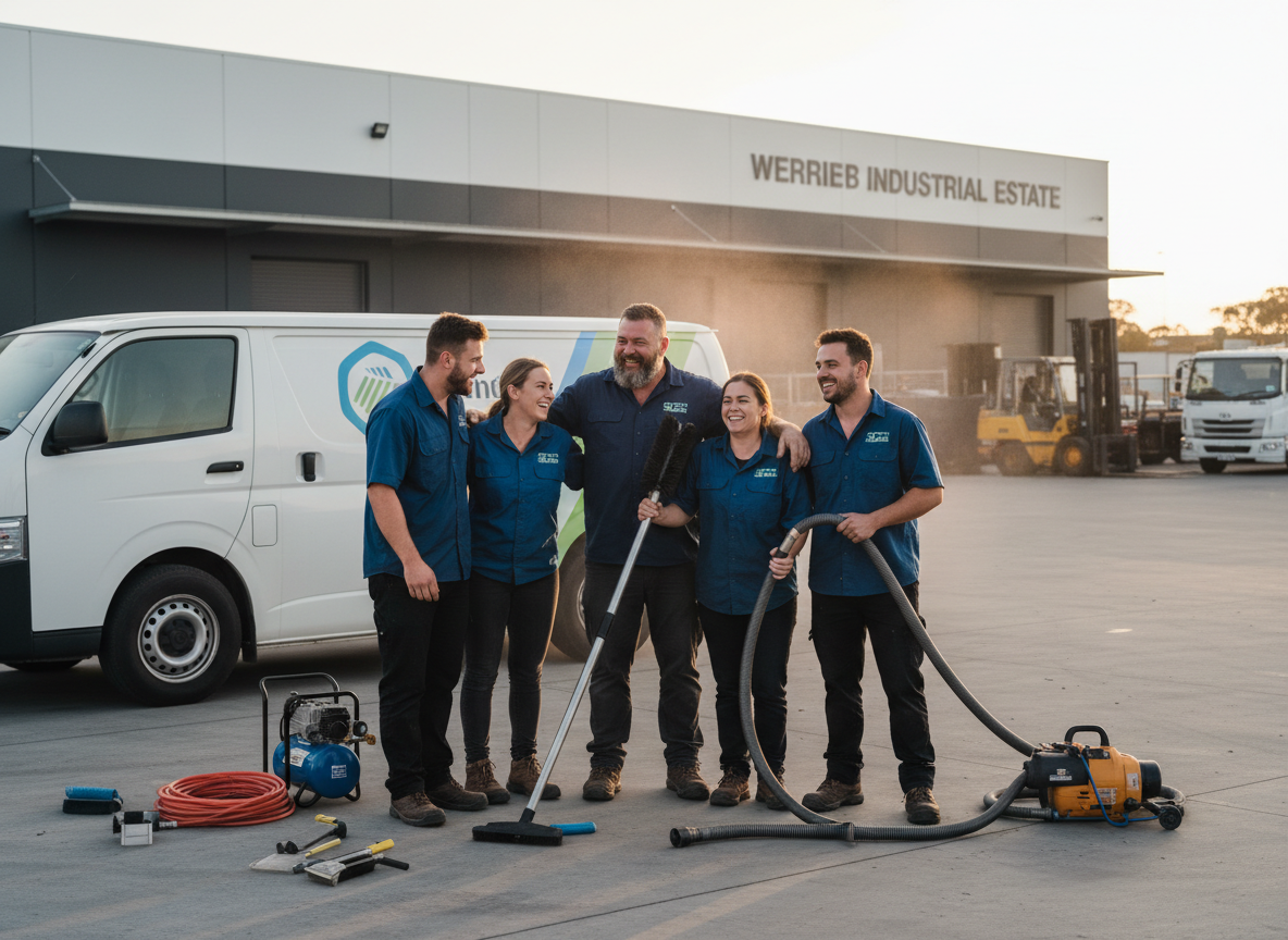 Air Duct Cleaning Werribee team